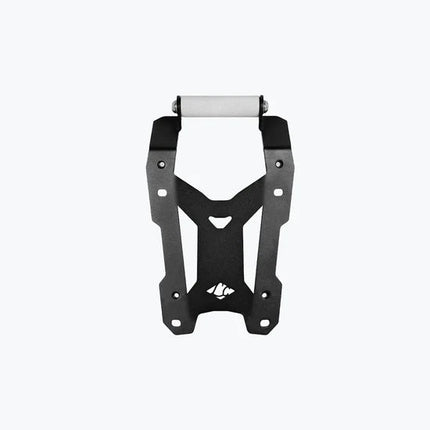 Legundary TVS Apache RTX 300 Ploigos GPS Mount with Visor Extender – MS & Aluminium – Black and Silver.
