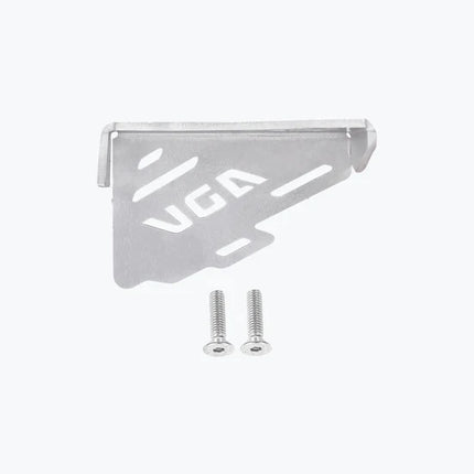 LCB Tricorn Front Oil Cap for KTM Adventure 390 – Stainless Steel Reservoir Protector