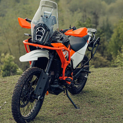 Legundary KTM Adventure 390 2025 Model Raptor Crash Guard – Orange.