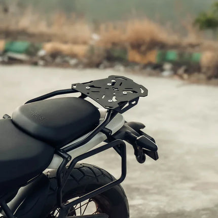 LCB Taurus Carrier Plate for Royal Enfield Himalayan 450 – Heavy-Duty Mild Steel Rear Luggage Support | Legundary Custom Builds