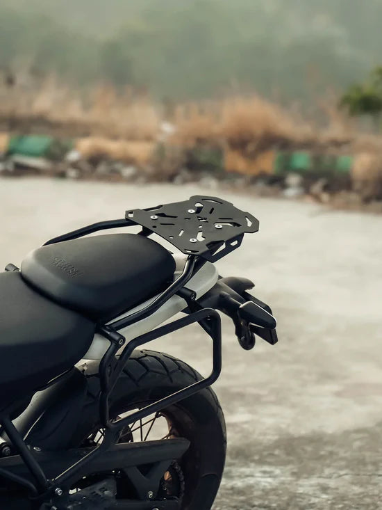 LCB Taurus Carrier Plate for Royal Enfield Himalayan 450 – Heavy-Duty Mild Steel Rear Luggage Support | Legundary Custom Builds