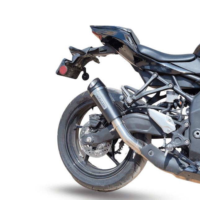 Barrel Outlaw 2.0 Exhaust for Kawasaki Ninja ZX-4R and ZX-4RR - image 2