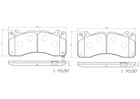 Brembo P24229 Front Brake Pad Set - official Brembo product image
