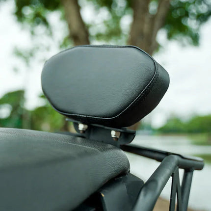 Legundary Bajaj Dominar Backrest with Mild Steel Mount – Black.