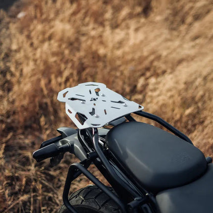 LCB Taurus Carrier Plate for Royal Enfield Himalayan 450 – Lightweight Aluminium Touring Rack | Legundary Custom Builds