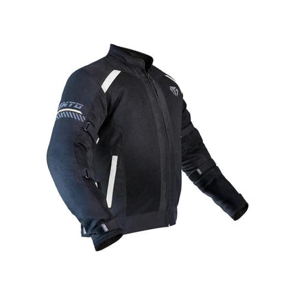 Moto Torque Vento Riding Jacket (White) Mototorque