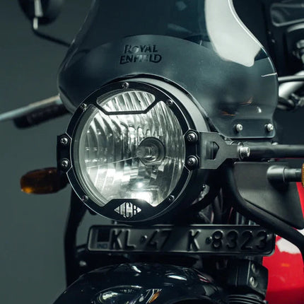 LCB Oculus Headlight Shield for Royal Enfield Himalayan BS6 – Polycarbonate Adventure Headlight Protector Legundary