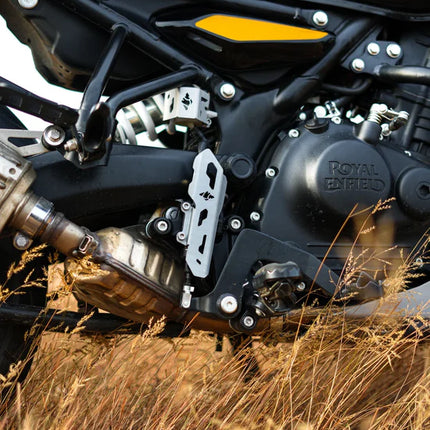 LCB Buckler Master Cylinder Guard for Royal Enfield Himalayan 450 – Premium Aluminium Protection | Legundary Custom Builds