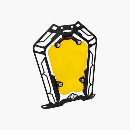 Legundary KTM Adventure 390 2025 Model Oculus Headlight Shield – Acrylic (Yellow & White Dual-Tone).