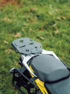 V Strom Huckitta Carrier Plate mild steel rear luggage mounting platform black