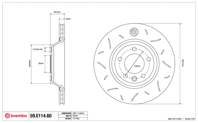 Brembo Sport Brake Discs for AUDI Q7 /CAYENNE