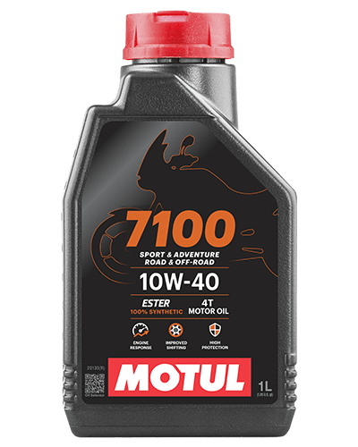 Motul 7100 4T 10W-40 Fully Synthetic Motorcycle Engine Oil
