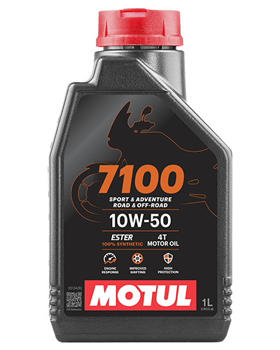 Motul 7100 4T 10W-50 Fully Synthetic Motorcycle Engine Oil