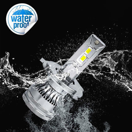 Moto Genius 100W LED Headlight Conversion Kit (H4) — Motorcycle & Car