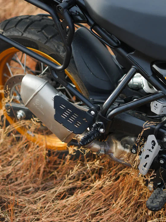 LCB Bolster Pillion Footrest for Royal Enfield Himalayan 450 – Precision-Engineered Mild Steel Comfort Support | Legundary Custom Builds