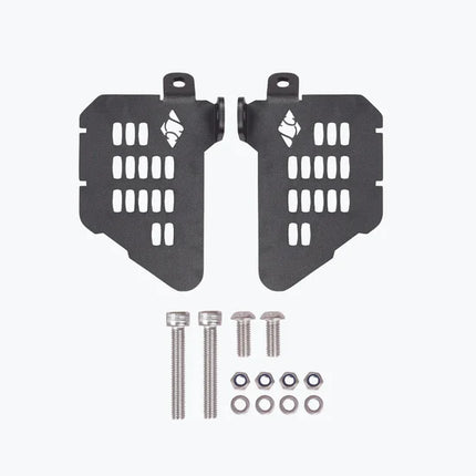 LCB Bolster Pillion Footrest for Royal Enfield Himalayan 450 – Precision-Engineered Mild Steel Comfort Support | Legundary Custom Builds