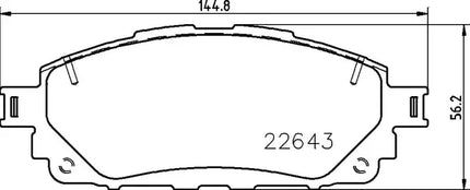 Brembo P83170 Front Brake Pad Set - official Brembo product image