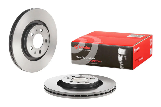 Brembo 09701211 Front Brake Disc - official Brembo product image