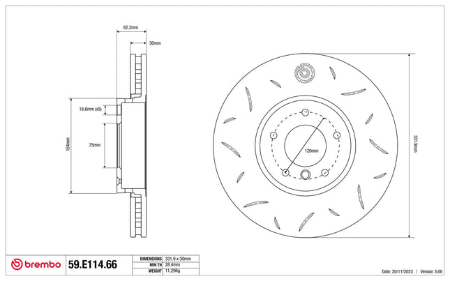 Brembo Sport Brake Discs for BMW X5/X6