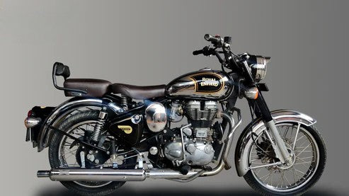 Moto Torque Replica Chrome Exhaust BS4 chrome finish motorcycle exhaust