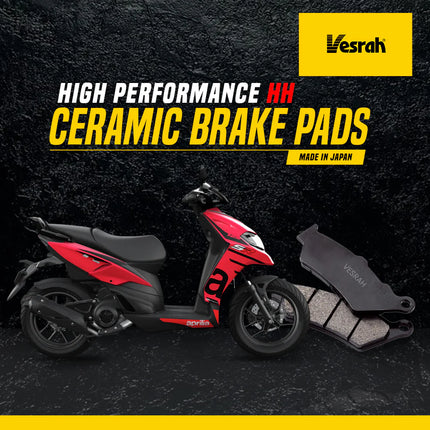 Vesrah SD-360 front ceramic brake pads for Aprilia SR150 and SR125
