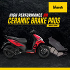 Vesrah SD-360 front ceramic brake pads for Aprilia SR150 and SR125