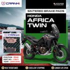 CRANK1 Brake Pads for Suzuki Bandit — Sintered, Rear