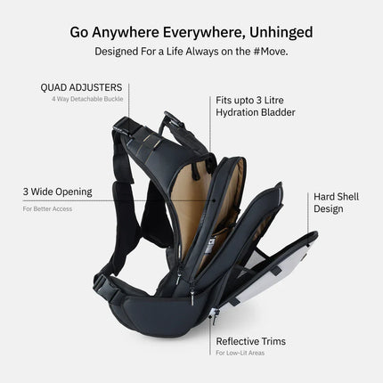66BHP Prime Hydration Backpack for Riders