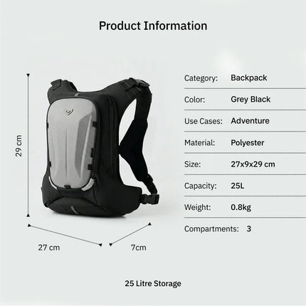 66BHP Prime Hydration Backpack for Riders
