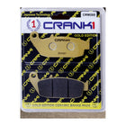 CRANK1 Brake Pads for TVS Apache RTR 180, Ceramic, Rear, in retail packaging