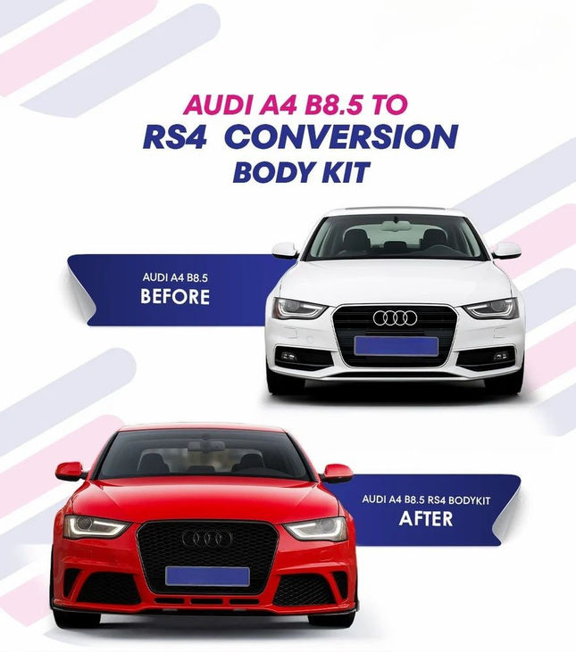 Audi A4 B8.5 to RS4 Kit
