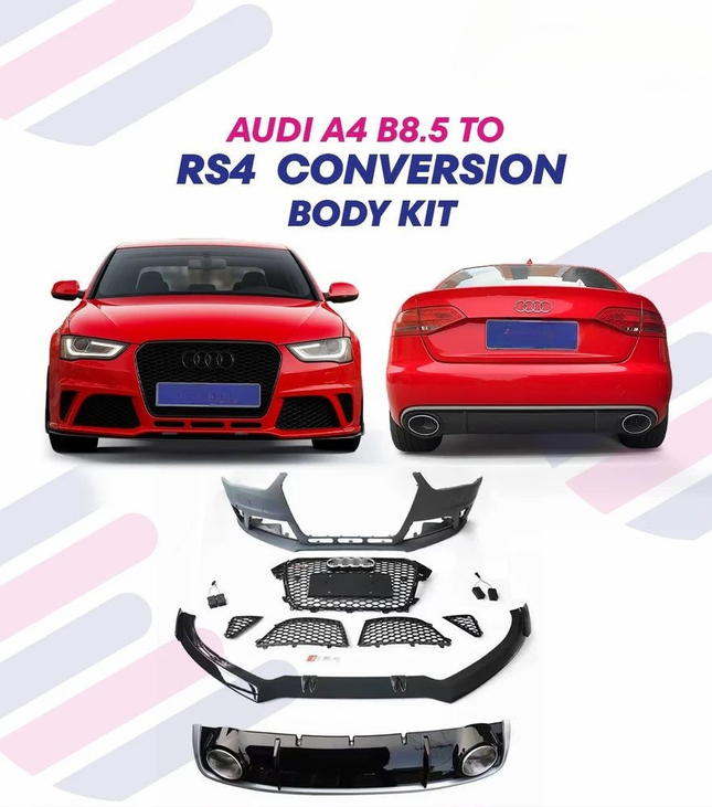 Audi A4 B8.5 to RS4 Kit detail