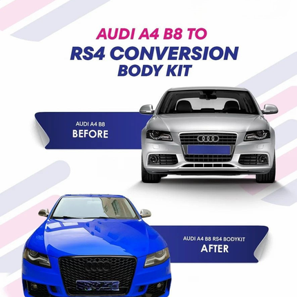 Audi A4 B8 to RS4 Body Kit