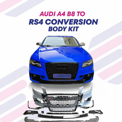 Audi A4 B8 to RS4 Body Kit detail