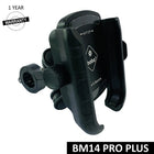 BOBO BM14 PRO PLUS Quick-Release Motorcycle Phone Mount with Vibration Damper, image 1