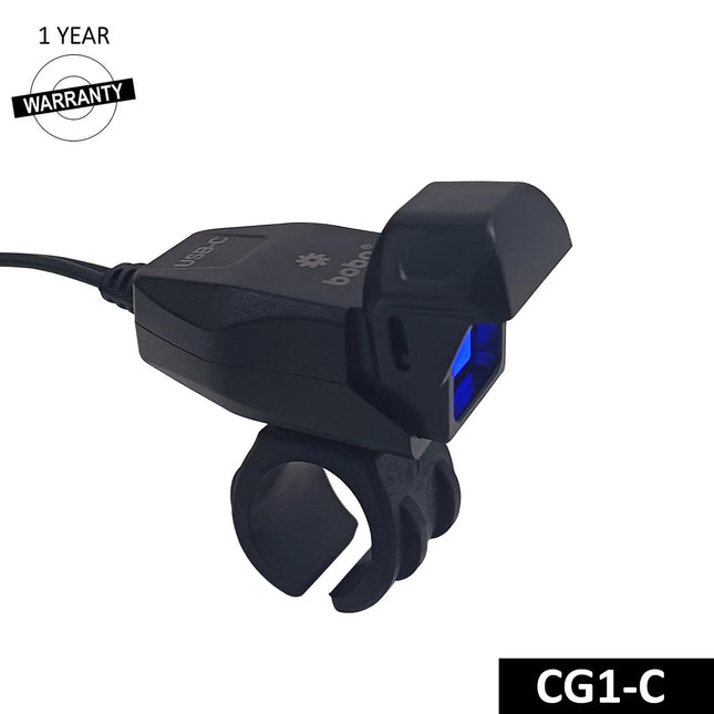 BOBO CG1 Motorcycle Handlebar Charging Port, image 2