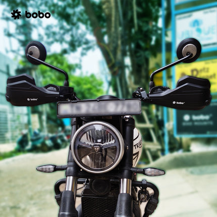 BOBO HG2 Motorcycle Hand Guards with Wind Deflector, image 8
