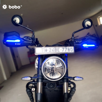 BOBO HG2 Motorcycle Hand Guards with Wind Deflector, image 6