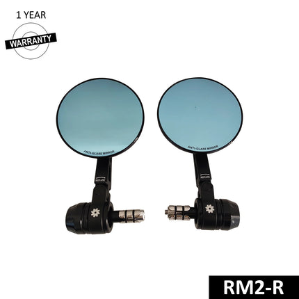 BOBO RM2-R Bar-End Motorcycle Mirror, image 1