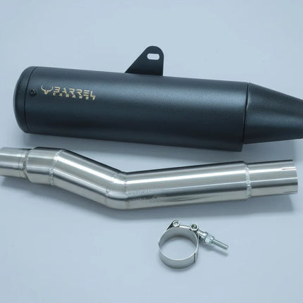 Barrel exhaust Bear 650 deep bass slip-on with removable DB killer