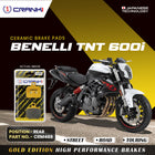 Ceramic Brake Pads For Benelli TNT 600i - Rear - CRM469 - 1 Set - CRANK1