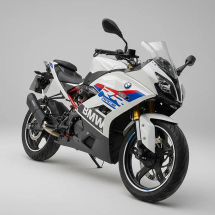 Barrel Rogue exhaust BMW G310R with subheader pipe