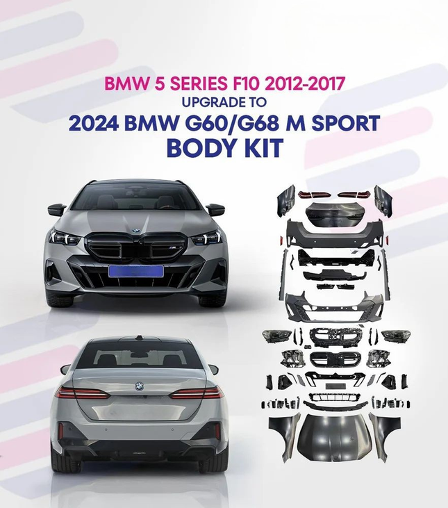 BMW 5 Series F10 to G60 M Sport Body Kit