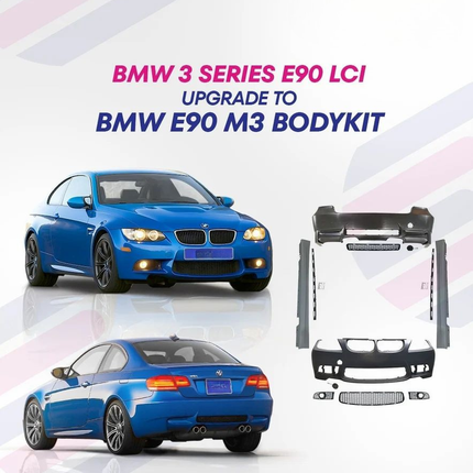 BMW E90 to M3 Body Kit rear