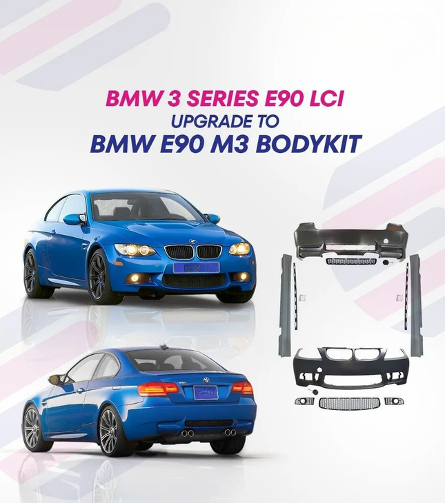 BMW E90 to M3 Body Kit rear