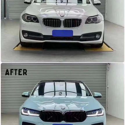 BMW F10 to G30 Body Kit before after
