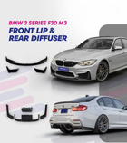 BMW F30 M3 front lip and diffuser