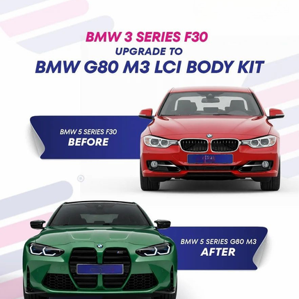 BMW F30 to G80 M3 Body Kit