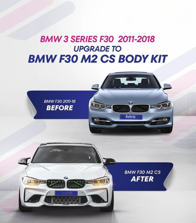 BMW F30 to M2 CS Body Kit
