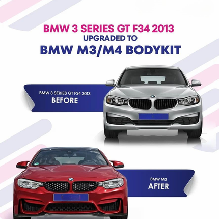 BMW F34 GT to M3 Body Kit